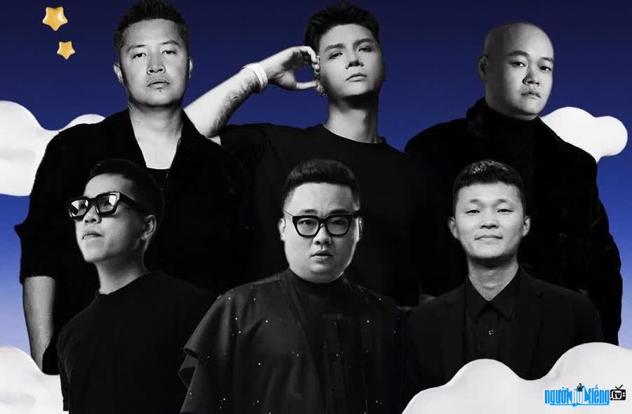 Các thành viên nhóm nhạc Màu Nước Band