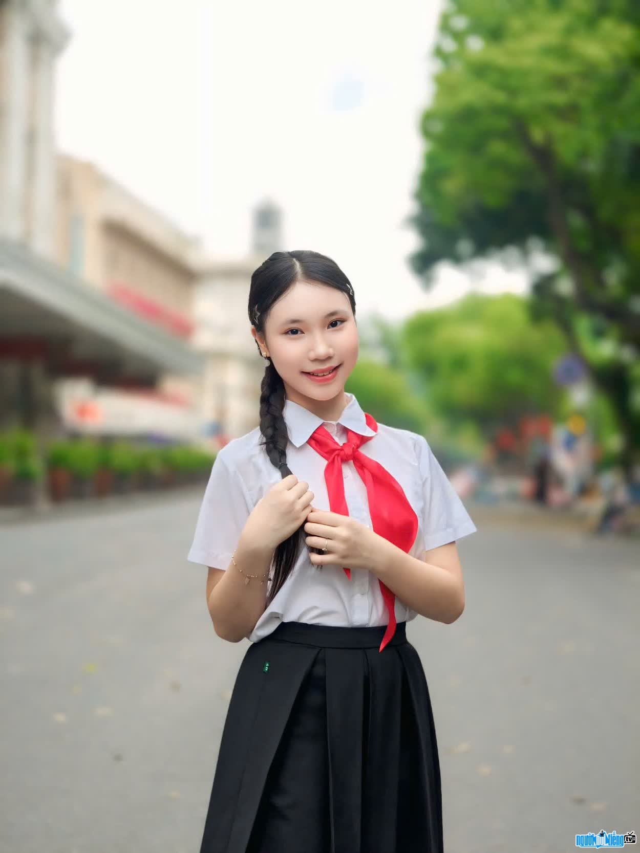 Hình ảnh Đỗ Trà My năng động xinh đẹp