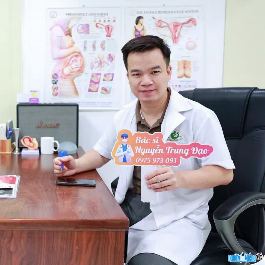 Chân dung bác sĩ Nguyễn Trung Đạo (Bác Đạo Khoa Sản)