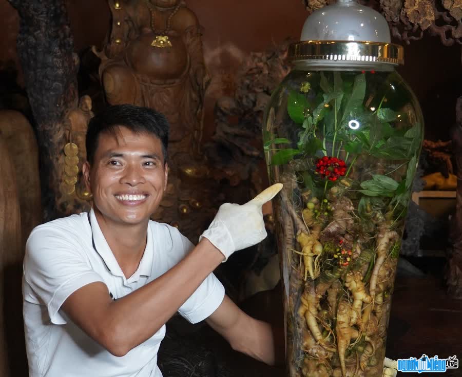 Doanh nhân Quang Sâm có kiến thức sâu rộng về sâm Ngọc Linh