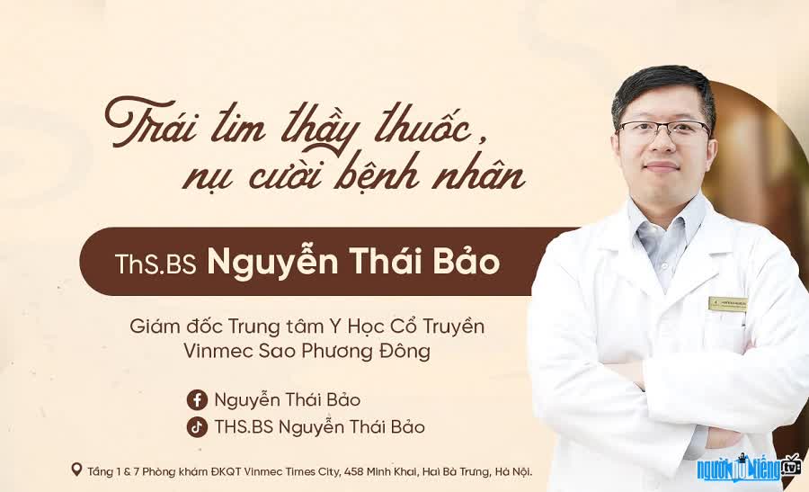 Bác sĩ Nguyễn Thái Bảo tâm huyết với nghề