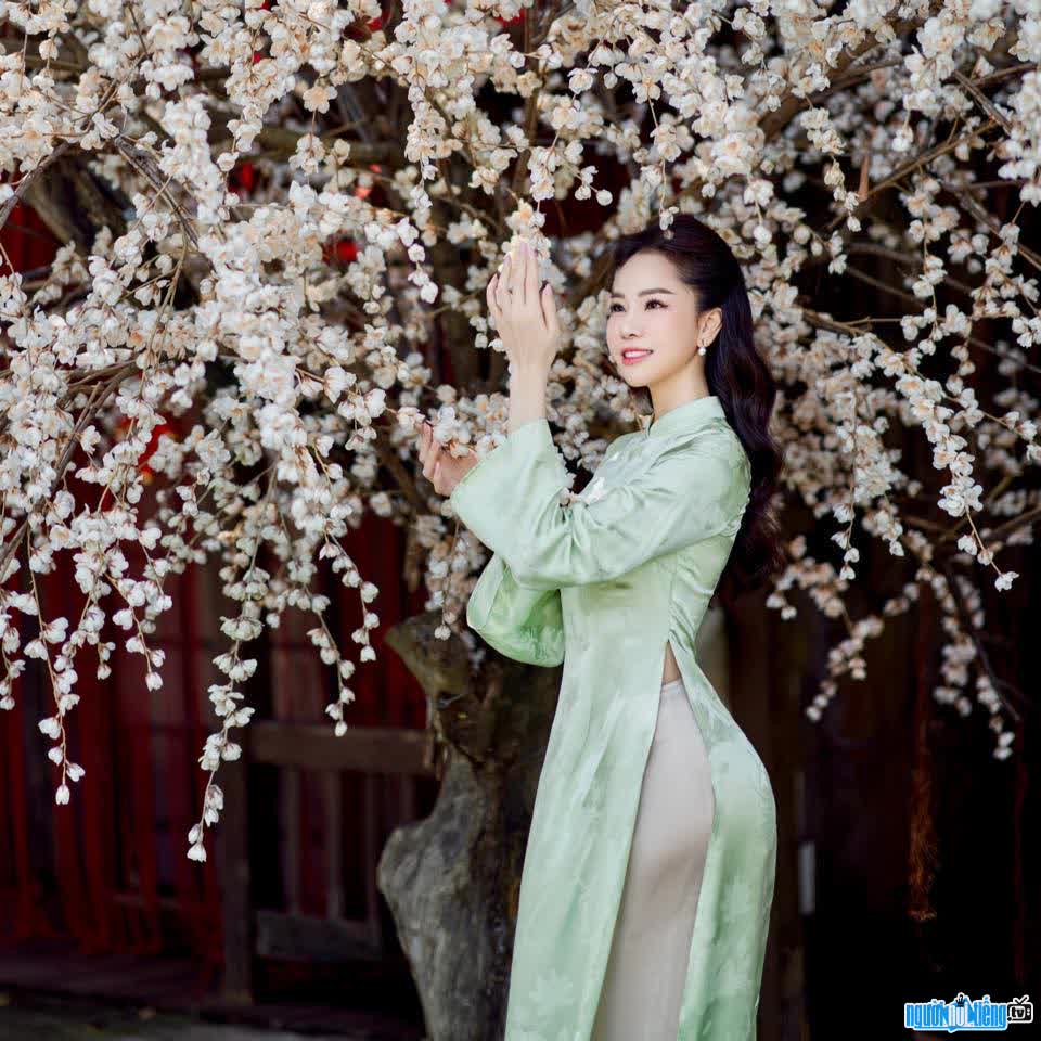 Hình ảnh Đào Lan Phương xinh đẹp
