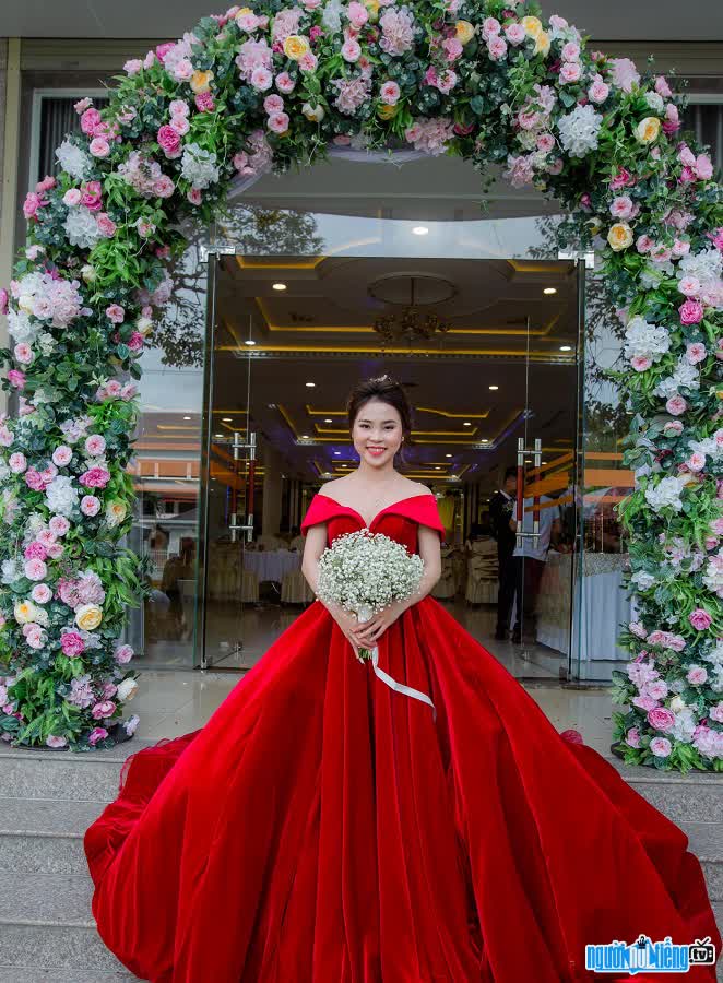 Wedding photos of TikToker Phuong Vi (Bu hi - Pig yu & Mother Vi)