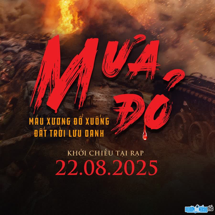 Phim Mưa Đỏ khởi chiếu ngày 22/8/2025