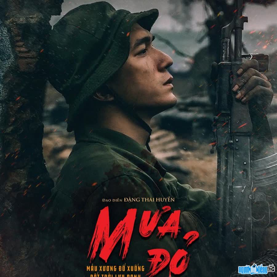 Diễn viên Đỗ Nhật Hoàng trong phim Mưa Đỏ