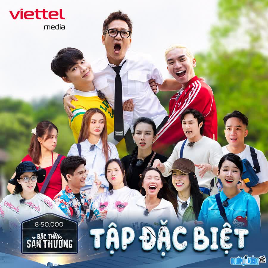 Dàn nghệ sĩ tham gia tập đặc biệt chương trình truyền hình Bậc Thầy Săn Thưởng