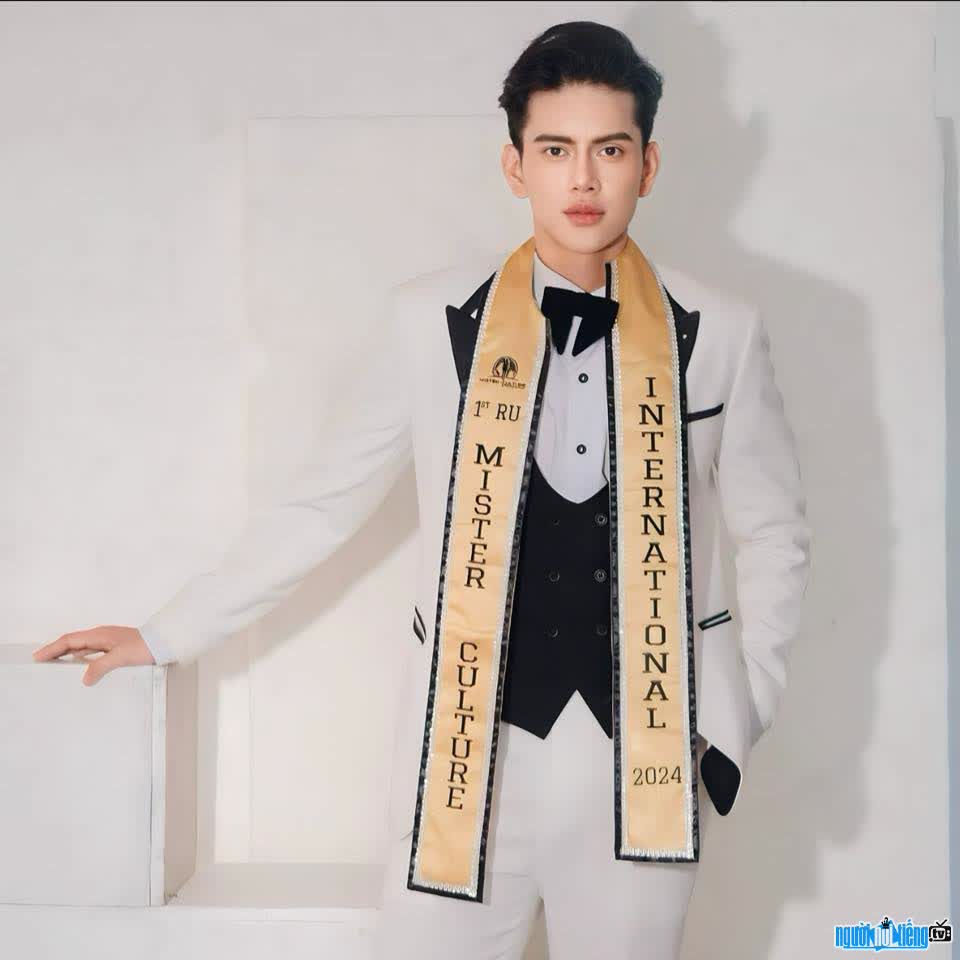 Hình ảnh Nguyễn Hưng Thịnh giành ngôi vị á vương 1 tại cuộc thi Mister Culture International 2024