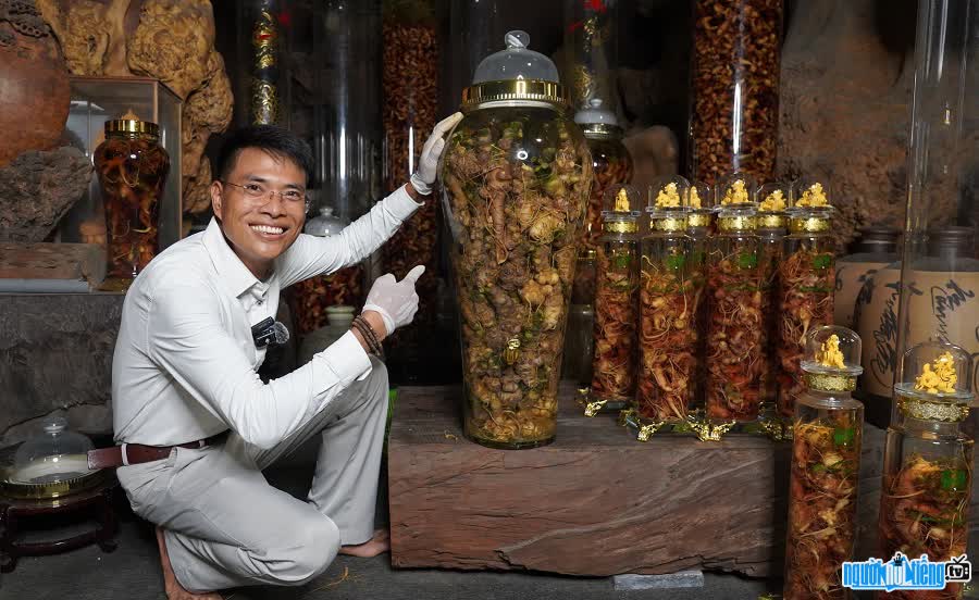 Doanh nhân Quang Sâm được mệnh danh là Đại gia sâm đất Bắc