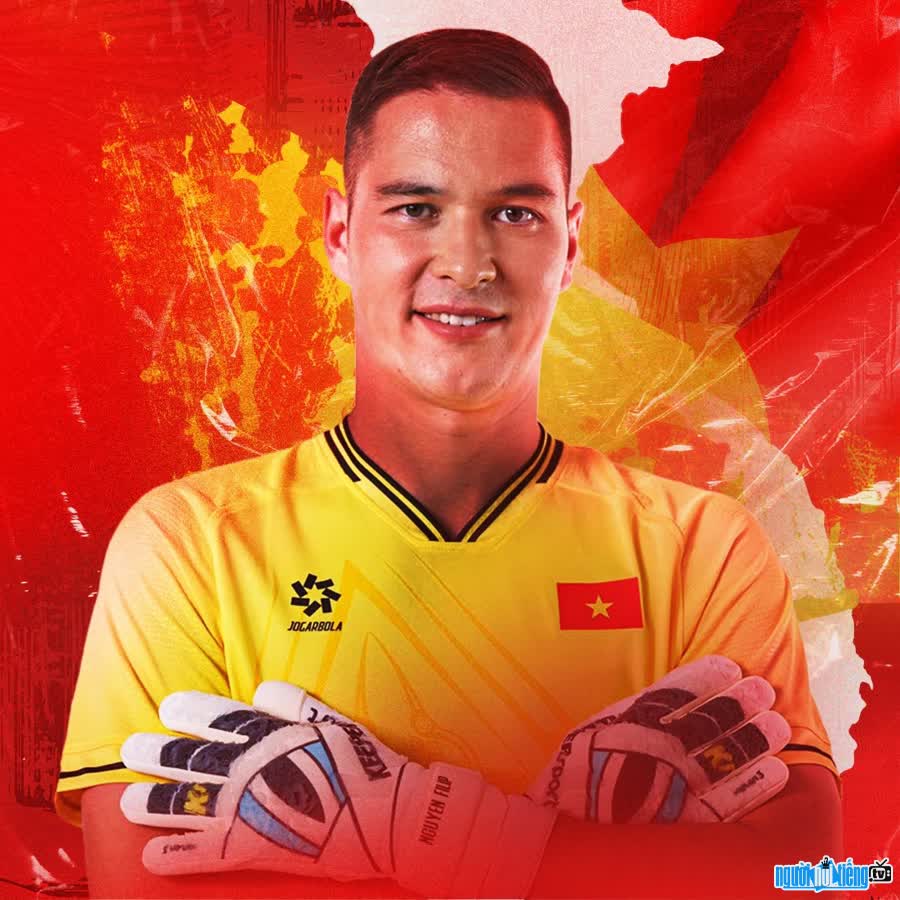  Image of Nguyen Filip wearing the Vietnamese team shirt