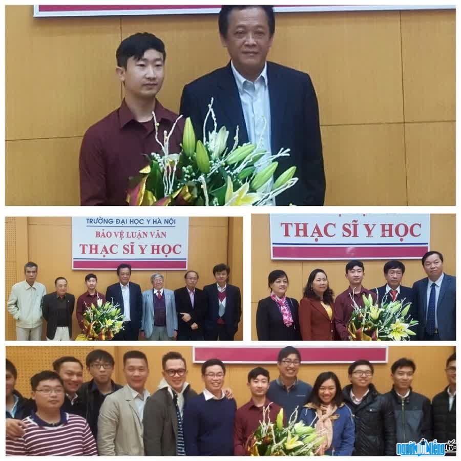 Dr. Tuan Duong defended his master's thesis