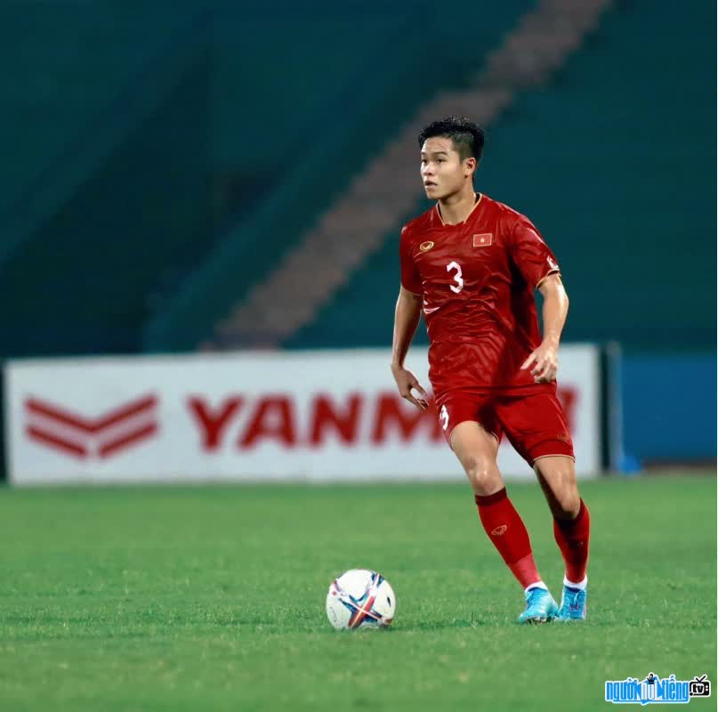 image Nguyen Duc Anh on the pitch