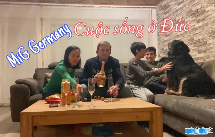 Youtuber MiG Germany chia sẻ cuộc sống gia đình ở Đức
