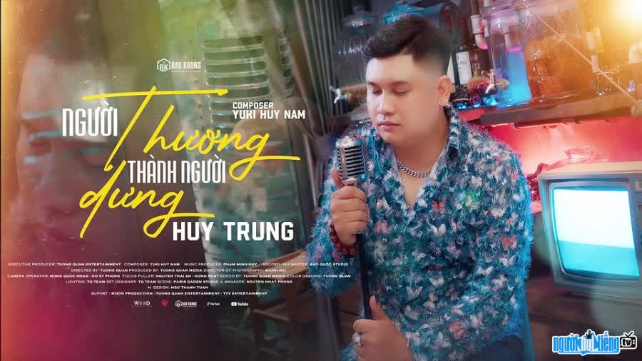Giọng hát của ca sĩ Huy Trung dễ dàng chạm đến trái tim khán giả