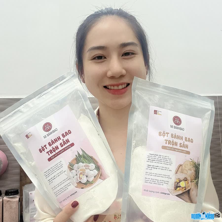 TikToker Mi Bánh Bao kinh doanh bột bánh bao