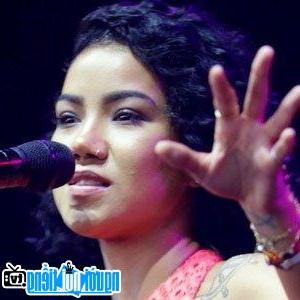 A new photo of Jhene Aiko- Famous R&B Singer Los Angeles- California