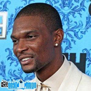 A Portrait Picture of Chris Basketball Player Bosh