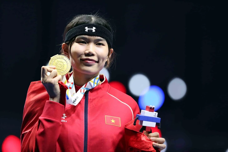 Hình ảnh VĐV Taekwondo Trần Thị Ánh Tuyết