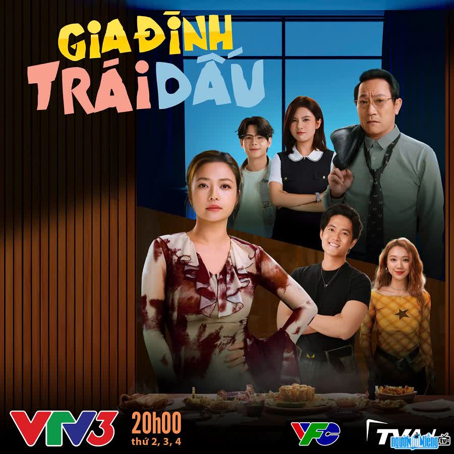 Phim Gia Đình Trái Dấu phát sóng trên kênh VTV3