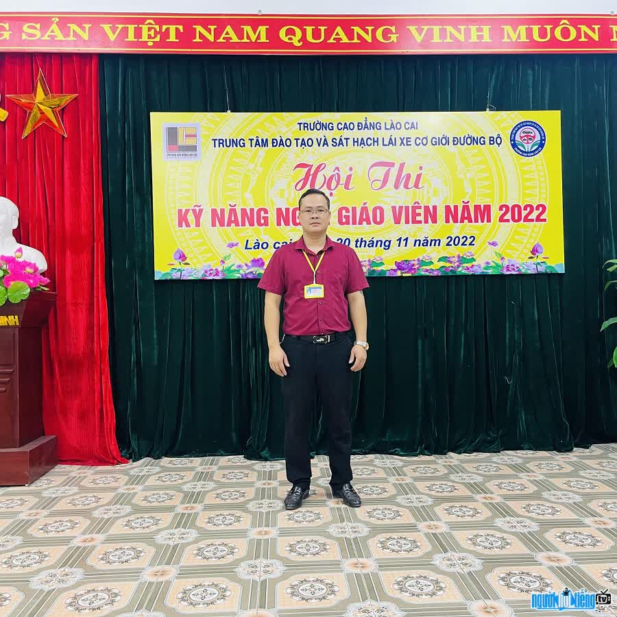 Thầy Hà Dạy Lái Xe Lào Cai tham gia hội thi kỹ năng người giáo viên năm 2022