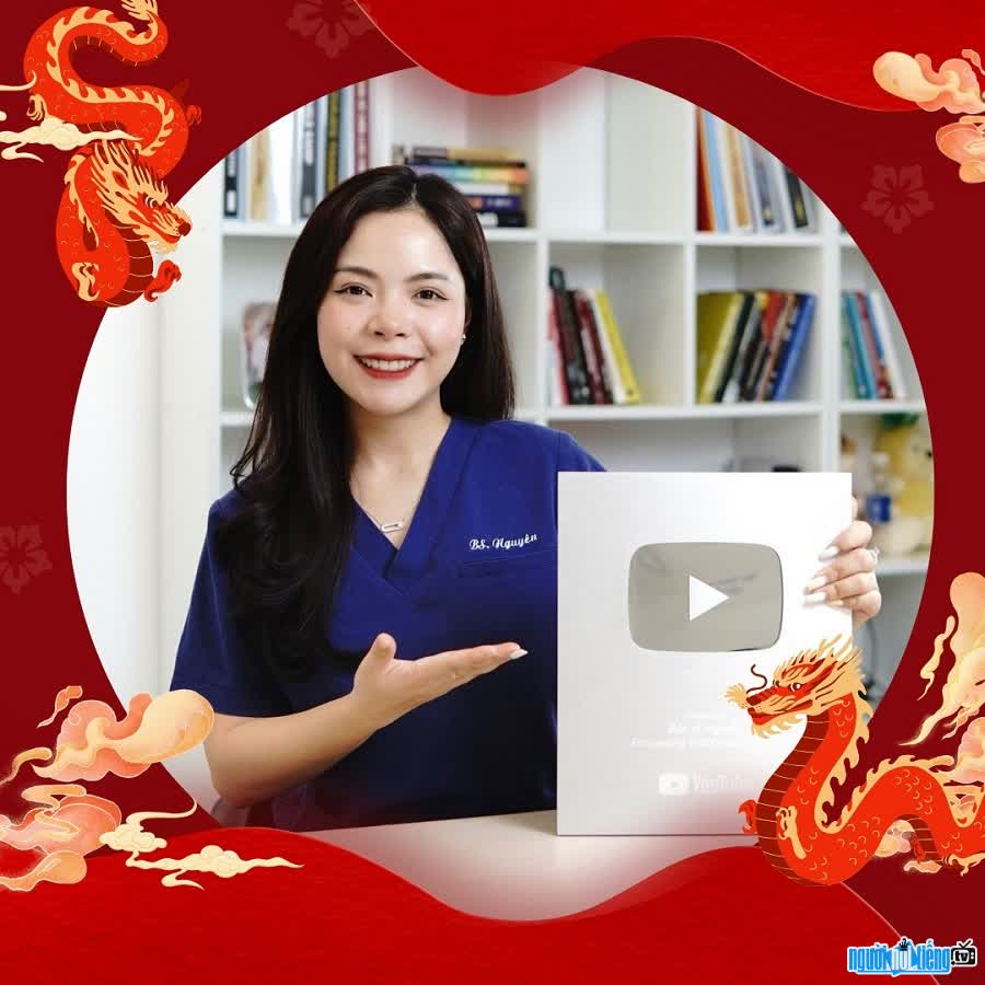 Dr. Thao Nguyen achieved the Youtube Silver button