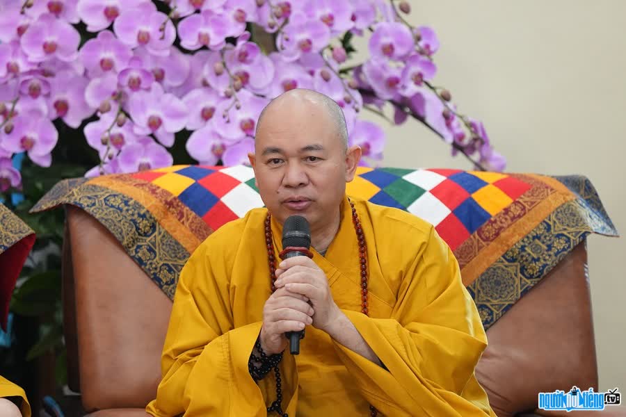 Nhà sư Thích Đức Thiện là người thứ 4 trên thế giới nhận Huân chương Đại sứ Thiện chí