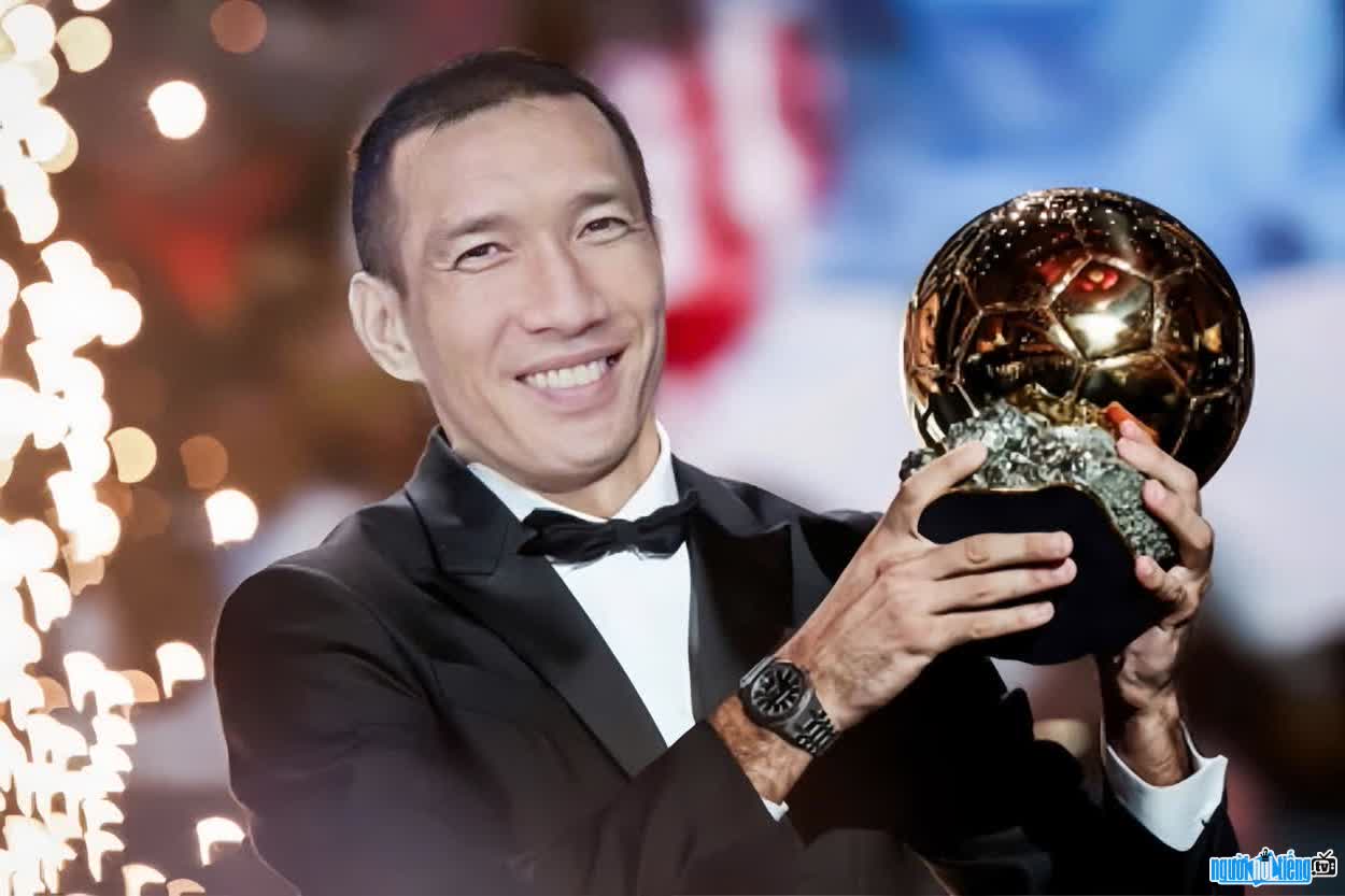 Hình ảnh Bùi Văn Hiếu xuất sắc giành giải thưởng