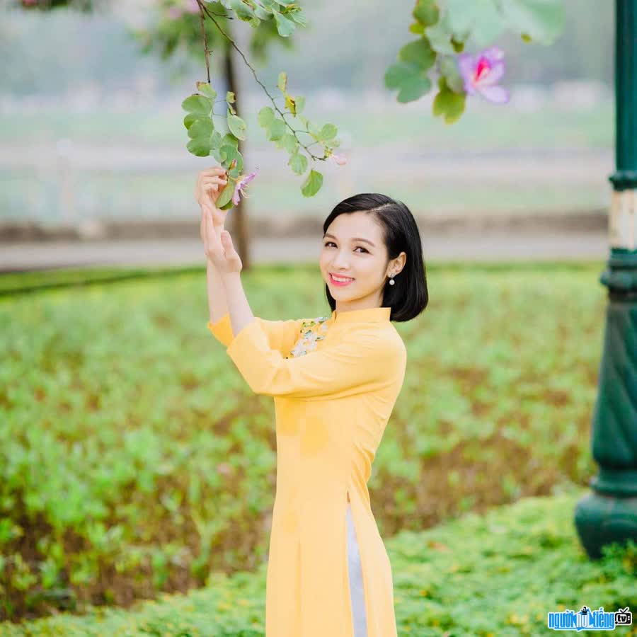 Giáo viên Phạm Hoài Thương được học sinh yêu mến