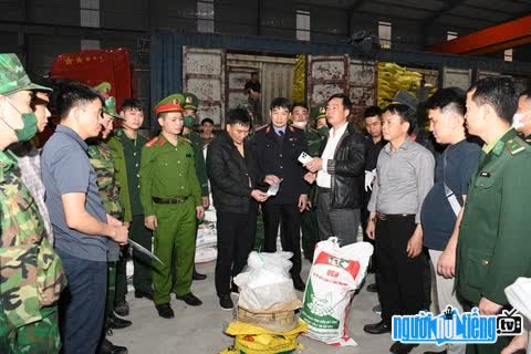 Hình ảnh tang vật bị bắt giữ