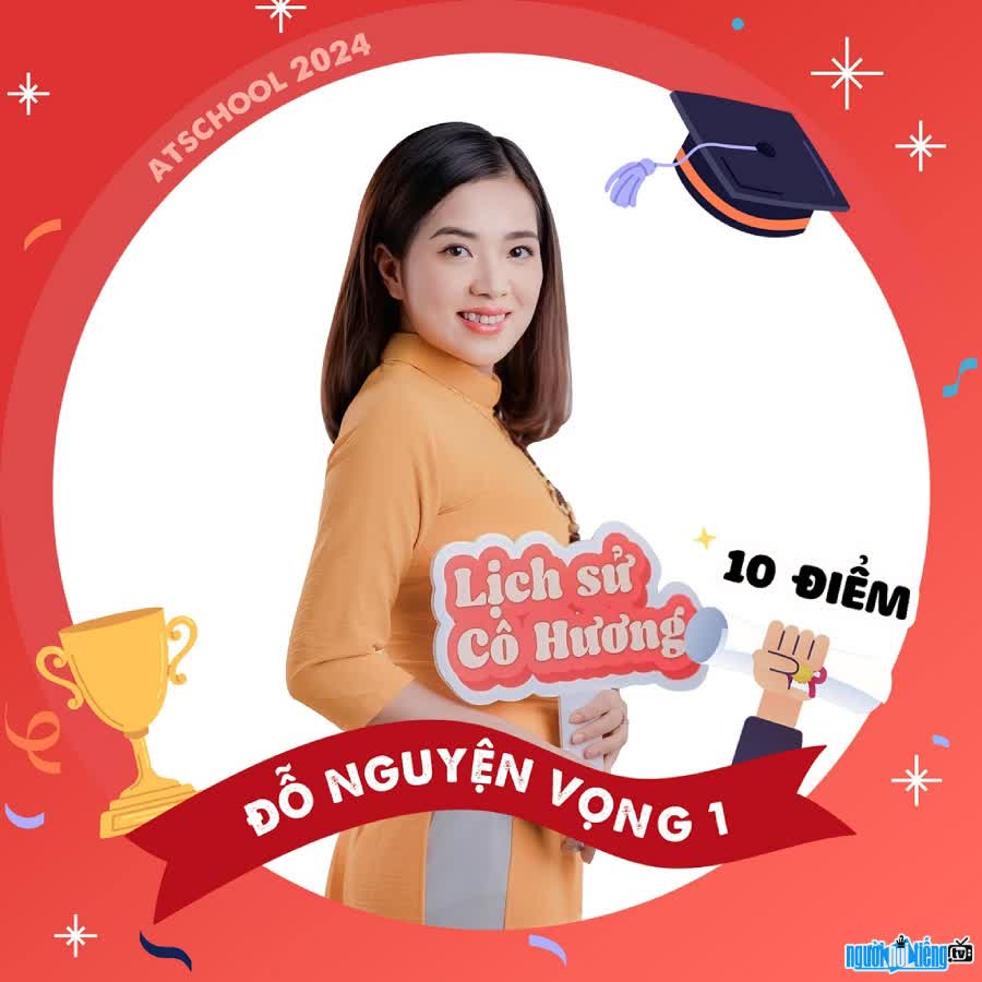 Giảng viên Lan Hương (Lịch sử cô Hương) giúp nhiều học sinh đỗ NV1