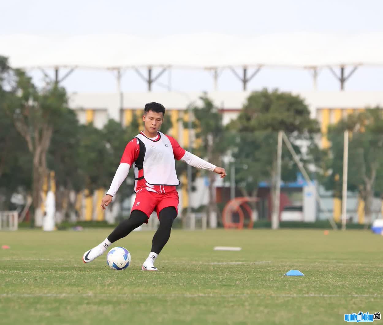 Hình ảnh Lê Ngọc Bảo trên sân cỏ