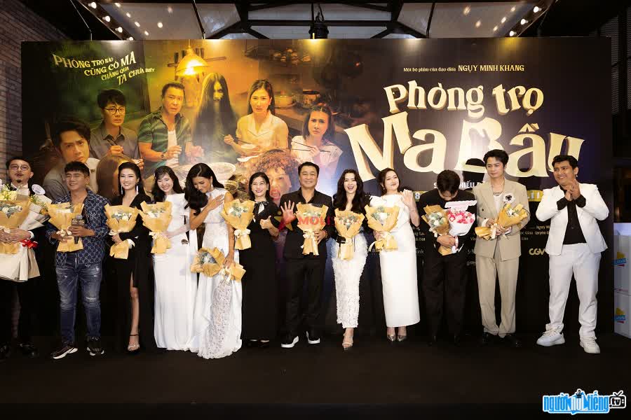 Họp báo phim Phòng Trọ Ma Bầu