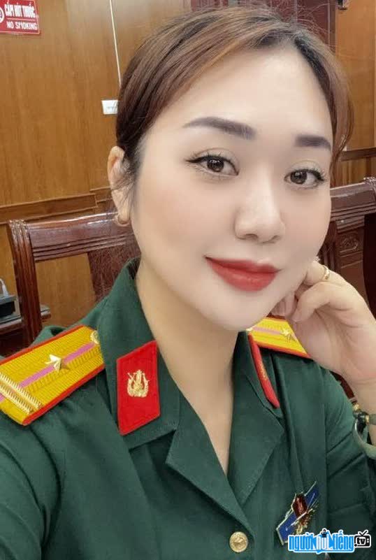 Giảng viên Minh Nguyệt công tác tại Trường Đại học Văn hóa Nghệ thuật Quân đội