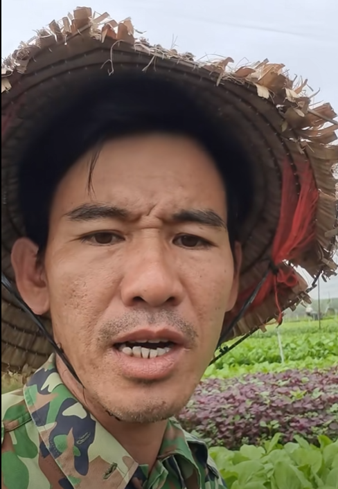 TikToker Nguyen Viet Thong shares his experience growing vegetables