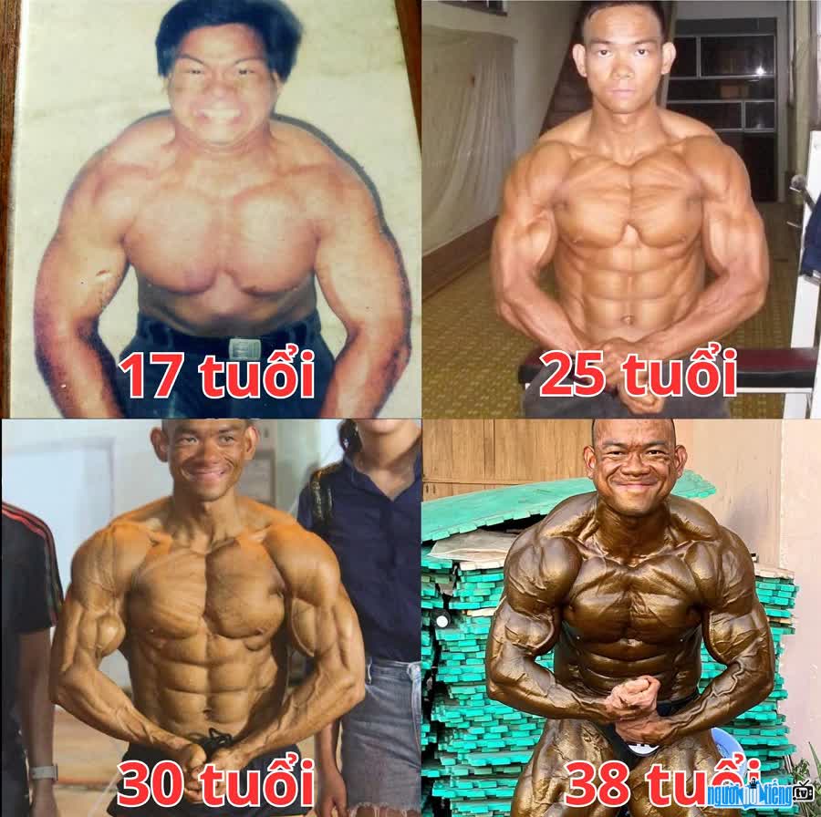 The spectacular transformation of bodybuilder Pham Kim Nhan