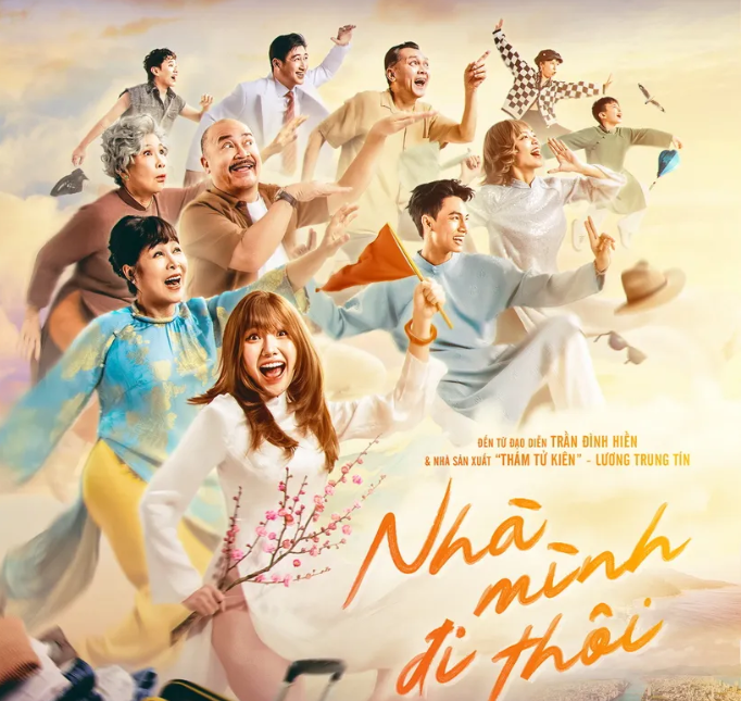 Actors of the movie Let's Go Away