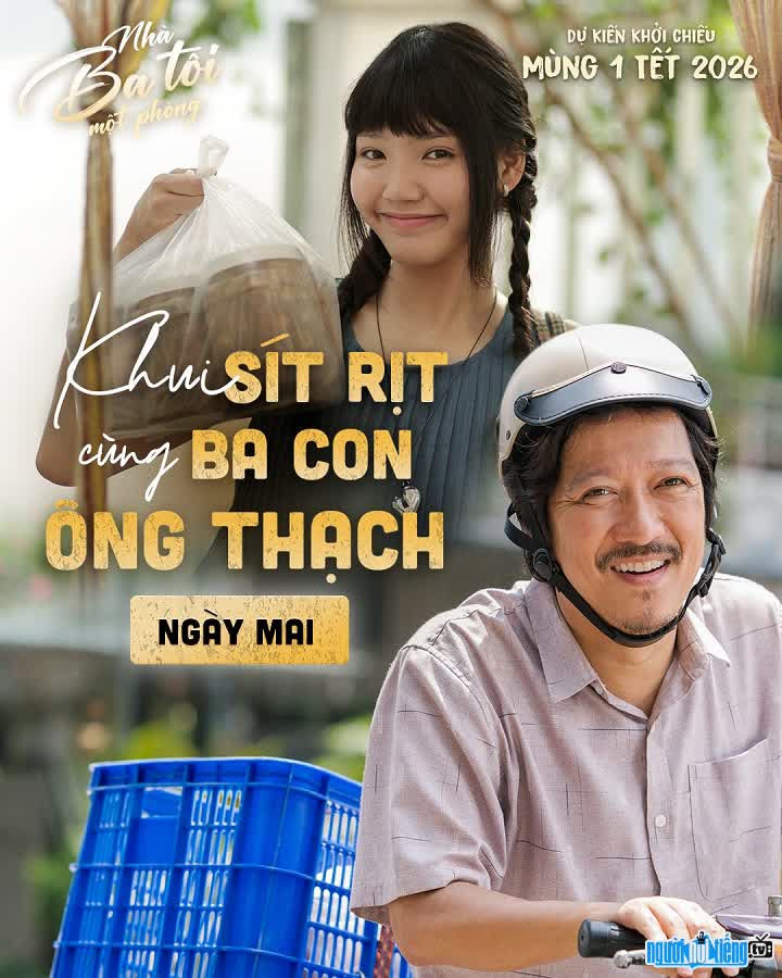 Phim Nhà Ba Tôi Một Phòng xoay quanh cuộc sống của cha con ông Thạch