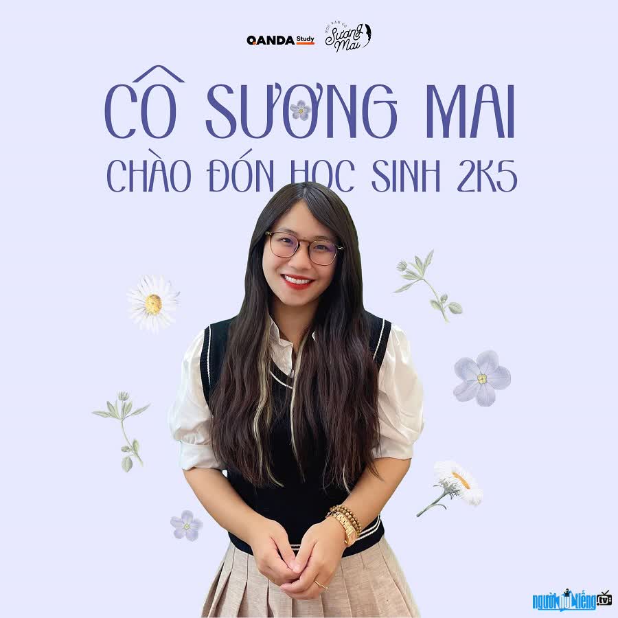 Giáo viên Sương Mai dạy Ngữ Văn trực tuyến tại hệ thống giáo dục QANDA Study