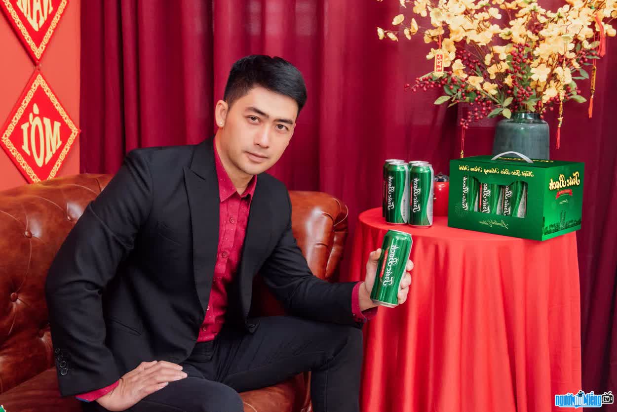 Image of actor Pham Bao Anh is handsome and talented