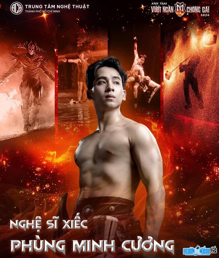 Nghệ sĩ xiếc Phùng Minh Cương tham gia Anh Trai Vượt Ngàn Chông Gai