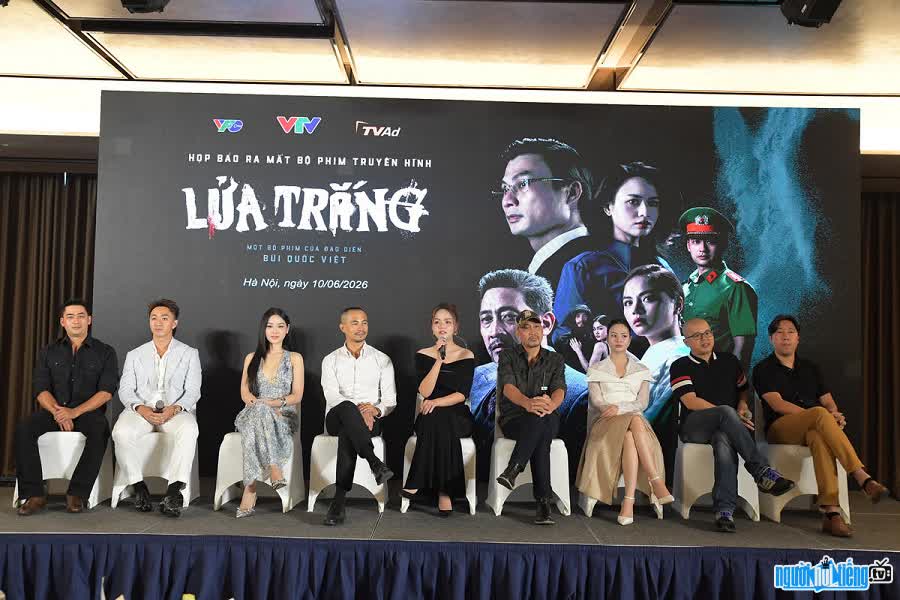 Họp báo phim Lửa Trắng