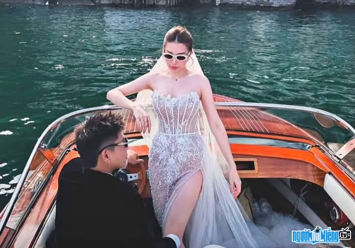 Lộ ảnh cưới chụp tại Ý của hot girl Lê Khanh và ca sĩ Quân A.P