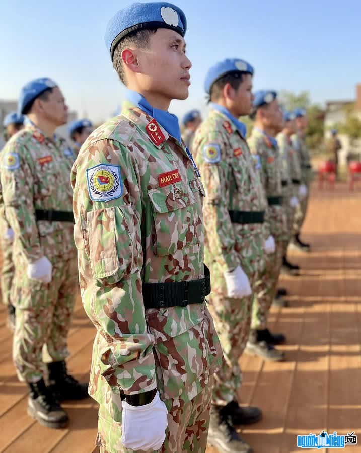 Doctor Nguyen Si Cong is a Green Beret soldier of the United Nations peacekeeping force
