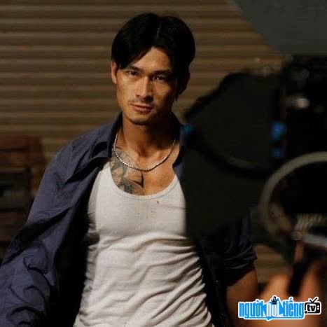 Images of actor Long Dien always choosing the action movie genre