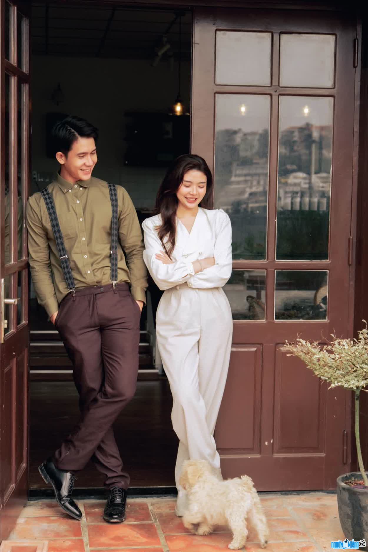 Doria Nguyen's images with her husband Hung Pham