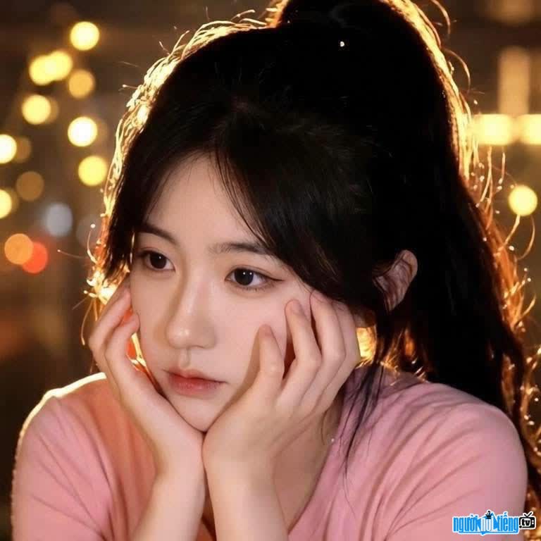 AI singer Tieu My competes with real singers