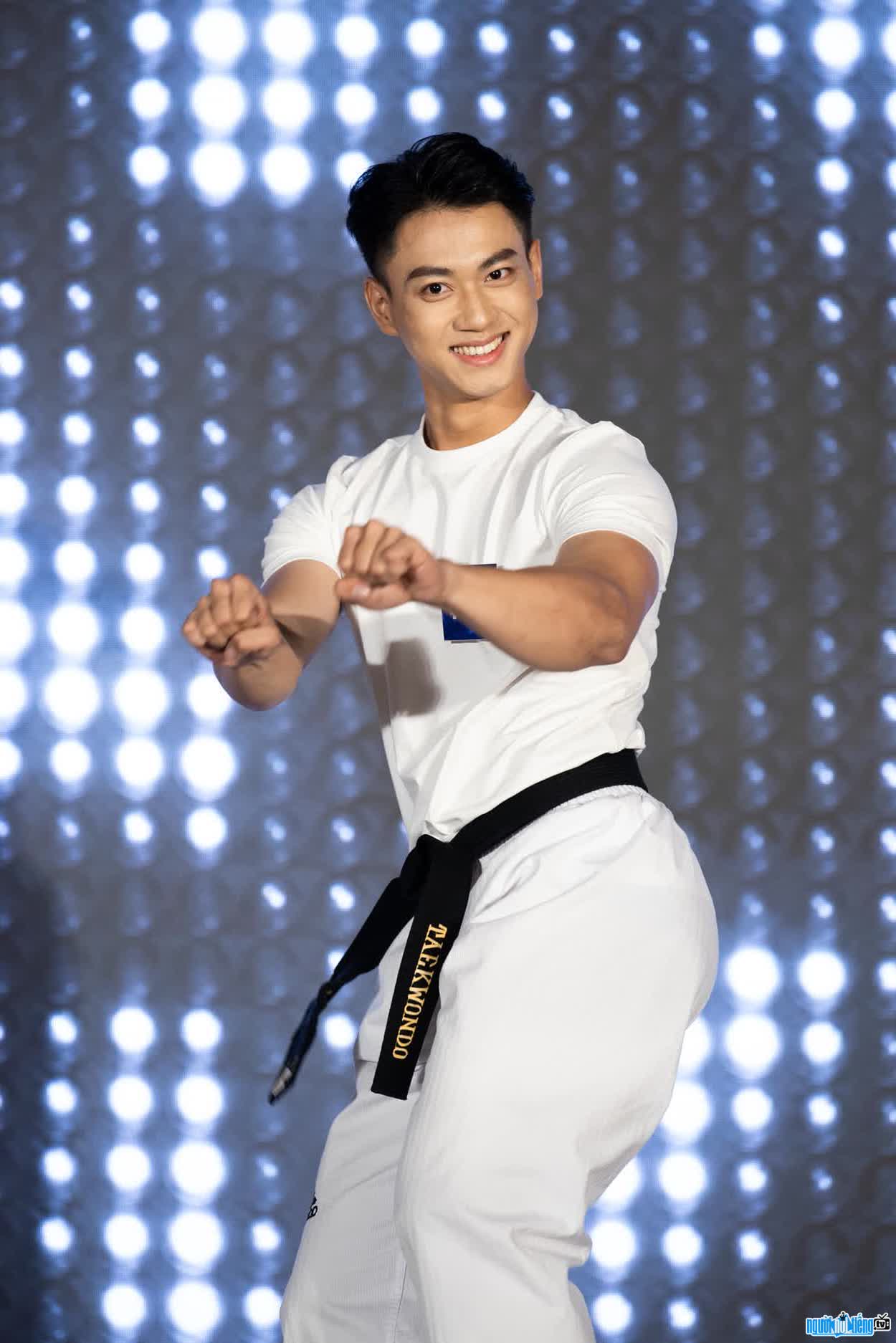 Hình ảnh Nguyễn Dương từng tham gia Mr World Vietnam 2024