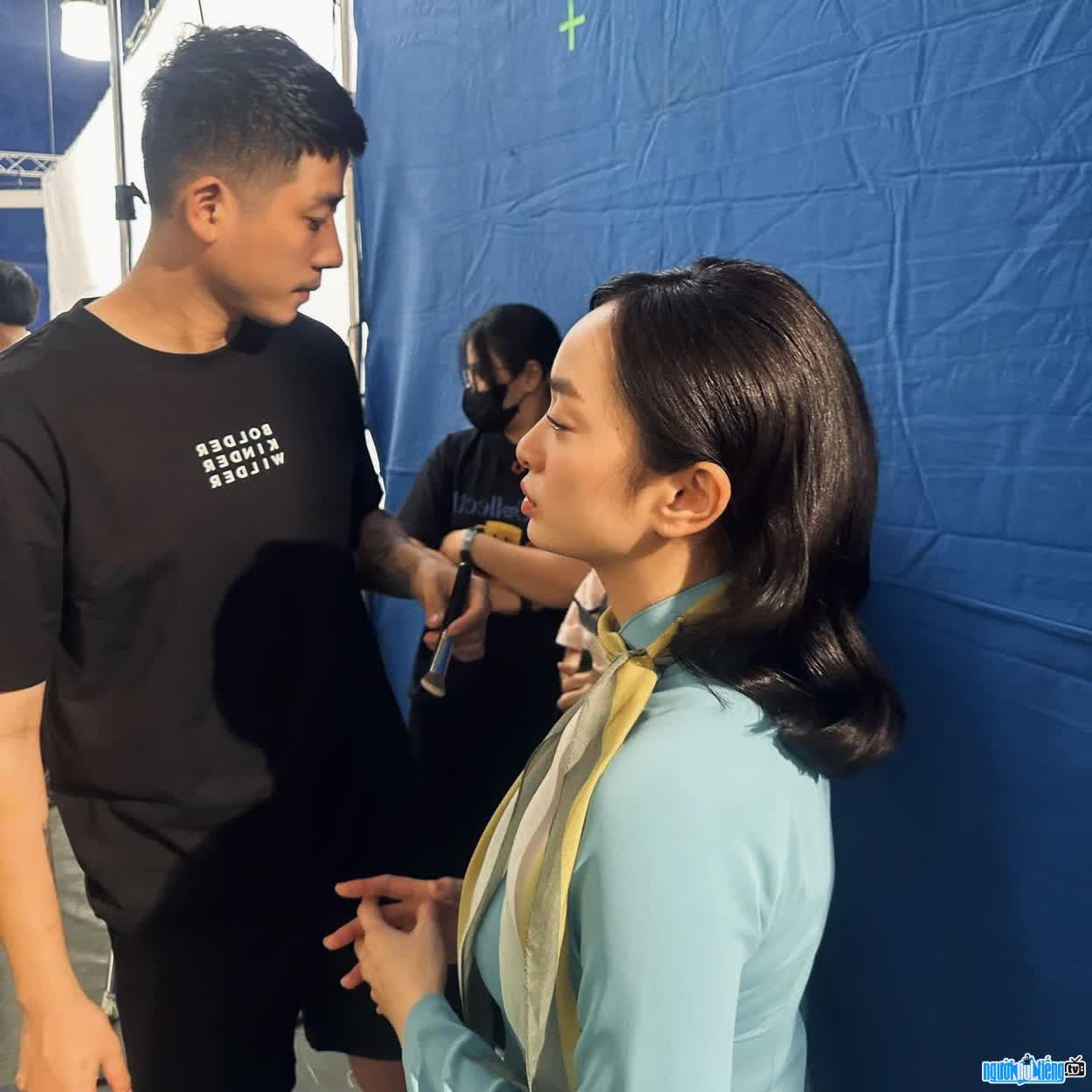 Hình ảnh Tạ Phi Toàn luôn hết mình với công việc
