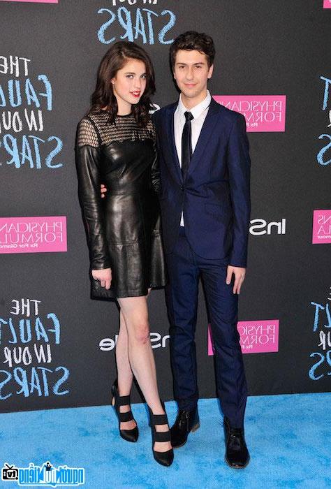 A photo of actress Margaret Qualley and actor Nat Wolff