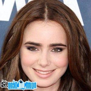 A Portrait Picture Of Actress Lily Collins