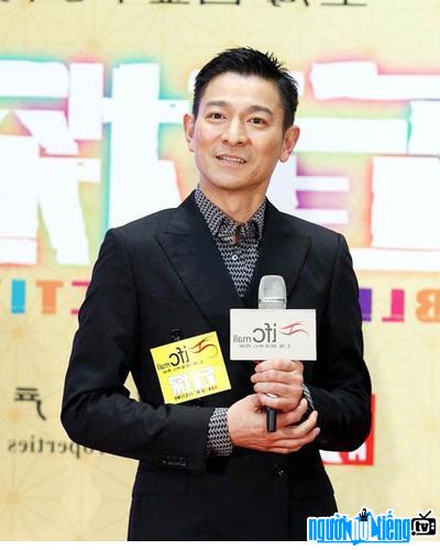 Andy Lau at the press conference